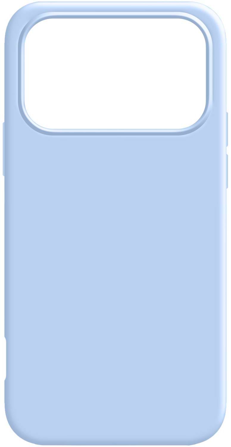 Чохол для смартфону MAKE Silicone for Apple iPhone 17 Pro Max, Sky Blue (MCL-AI17PMSB) - Фото 1
