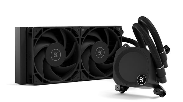 Фото - Водяная система охлаждения EKWB EK-Nucleus AIO CR240 Dark (3831109900185)