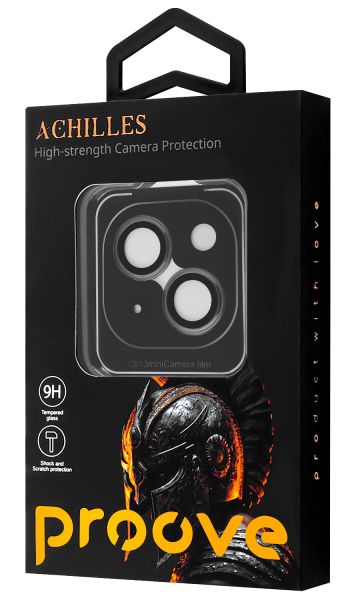 Фото - Захисне скло для смартфону Proove для камери Achilles iPhone 13/13 mini Black (CPPAIP13M001)