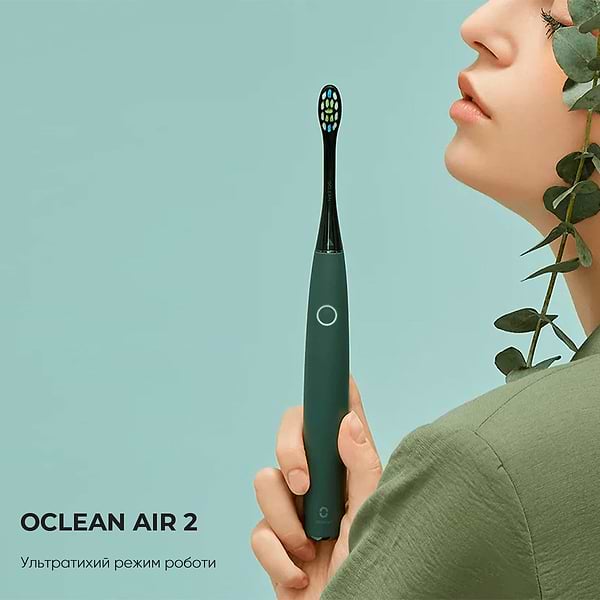 Фото - Зубна щітка електрична Oclean Air 2T Electric Toothbrush Green