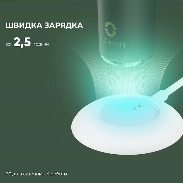 Фото - Зубна щітка електрична Oclean Air 2T Electric Toothbrush Green