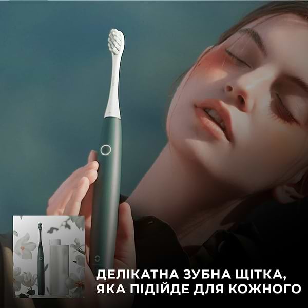 Фото - Зубна щітка електрична Oclean Air 2T Electric Toothbrush Green