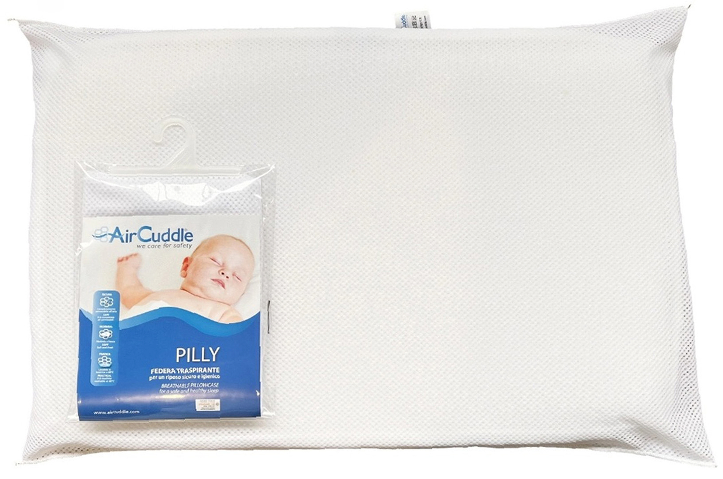 Наволочка детская AirCuddle Breeze MED letto (PILLY-L)