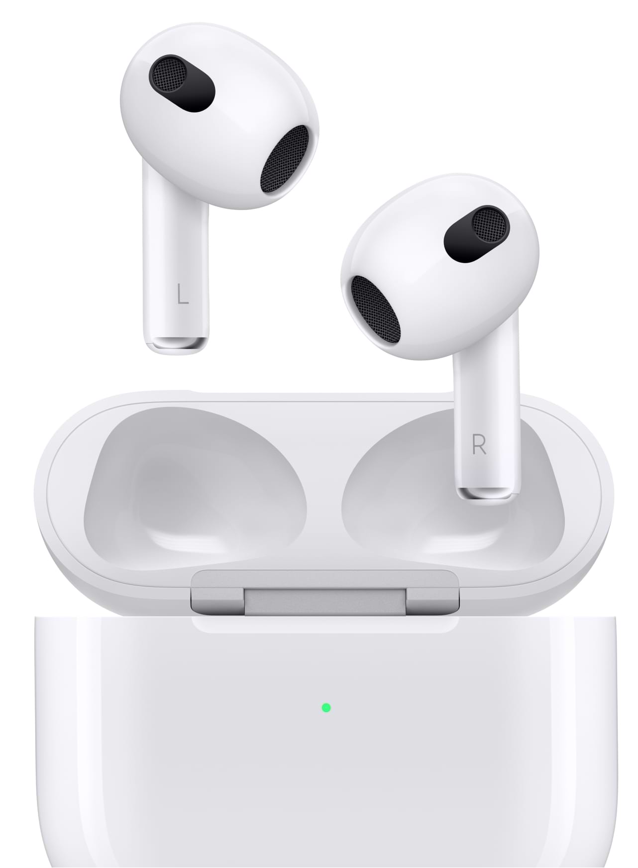 Наушники вкладыши беспроводные TWS Apple AirPods 3 gen (MME73) - Фото 1