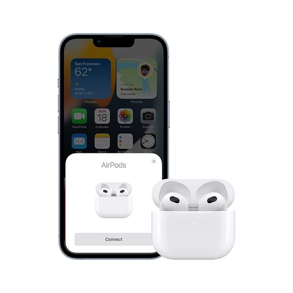 Фото - Уценка - Наушники вкладыши беспроводные TWS Apple AirPods 3 gen (MME73)
