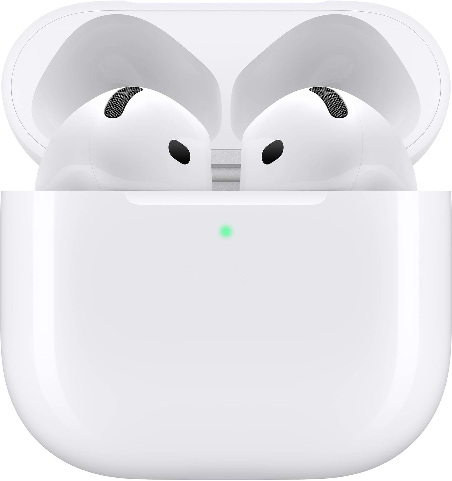 Наушники вкладыши беспроводные TWS Apple AirPods 4 (MXP63ZE/A) - Фото 1