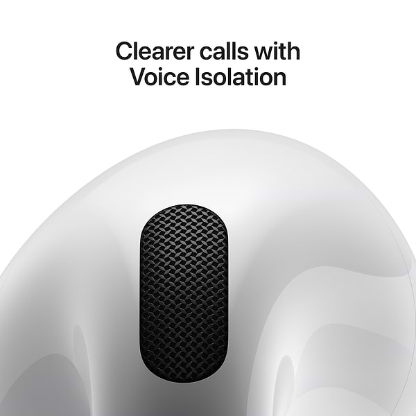 Фото - Наушники вкладыши беспроводные TWS Apple AirPods 4 (MXP63ZE/A)