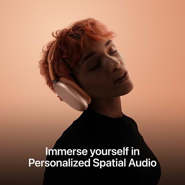 Фото - Наушники полноразмерные беспроводные Apple AirPods Max Starlight (MWW53ZE/A)