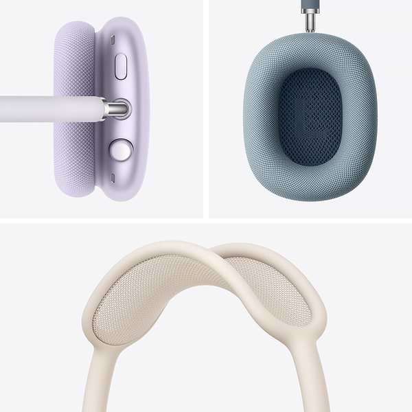 Фото - Наушники полноразмерные беспроводные Apple AirPods Max Starlight (MWW53ZE/A)