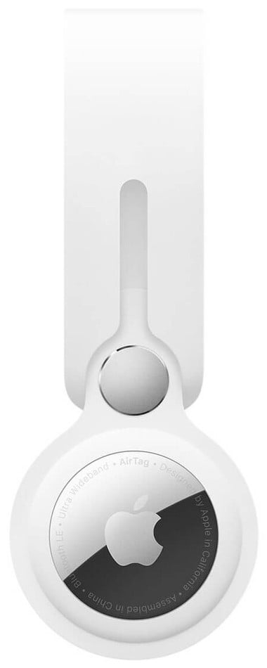 Фото - Чохол для бездротового маяка Apple AirTag Loop - White (MX4F2)