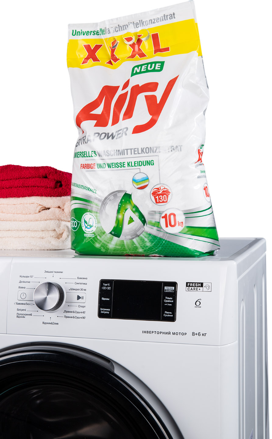 Фото - Стиральный порошок Airy AL80570 Универсальный 10 кг, 130 циклов