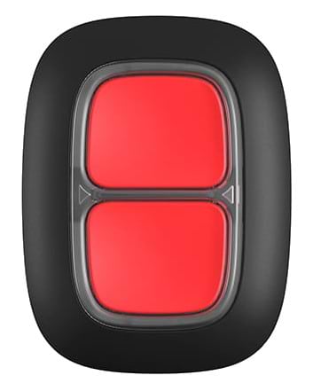 Пульт для управления приборами Ajax DoubleButton Black (000021053)