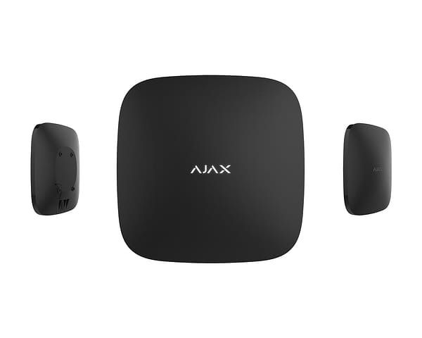Фото - Бездротова станція керування приладами Ajax Hub Plus (GSM+Ethernet+Wi-Fi+3G) Black (000012233)