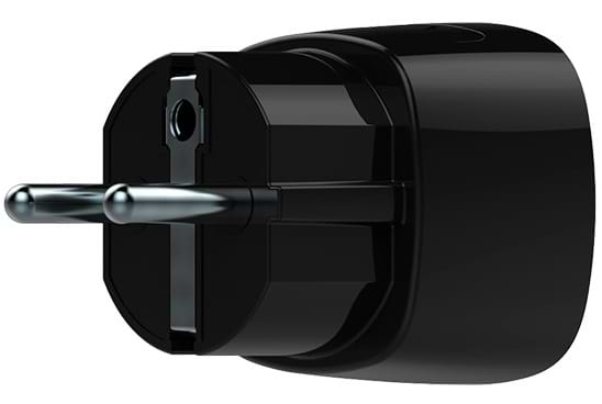 Фото - Умная розетка Ajax Socket Black Jeweller, 230V, 11А, 2.5 кВт