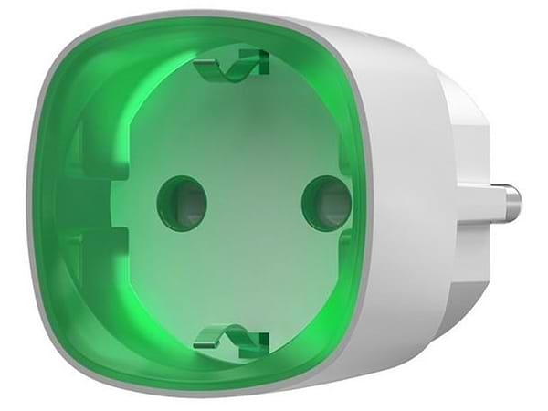 Фото - Розумна розетка Ajax Socket White Jeweller, 230V, 11А, 2.5 кВт