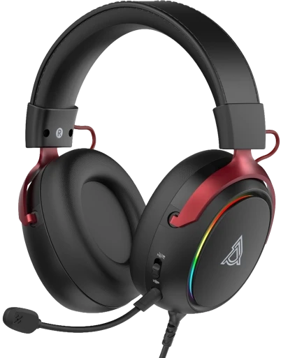 Гарнітура дротова ігрова Ajazz AHW10 Black (AHW10-B)