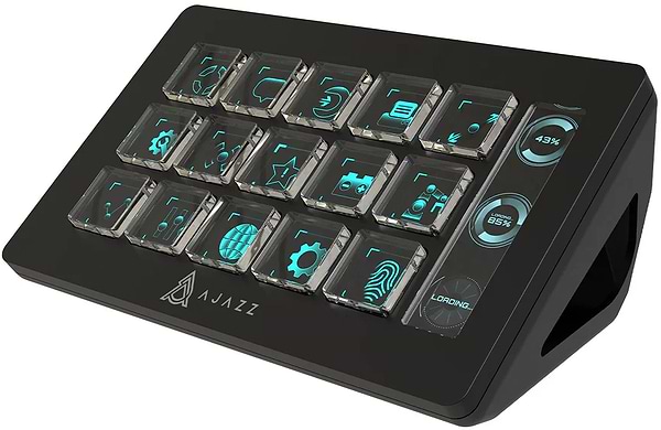 Фото - Пульт керування трансляцією Ajazz AKP153E USB Black (AKP153E-B)