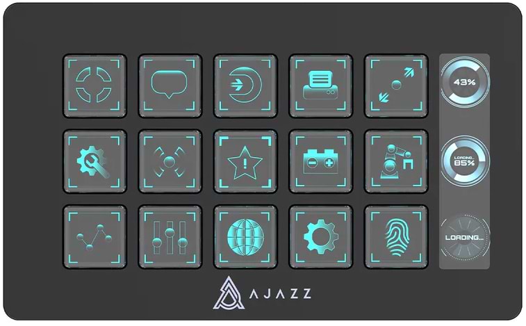 Пульт керування трансляцією Ajazz AKP153E USB Black (AKP153E-B)