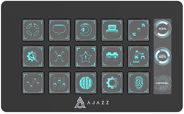 Фото - Пульт керування трансляцією Ajazz AKP153E USB Black (AKP153E-B)