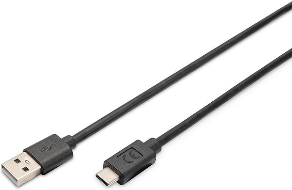 Фото - Кабель USB Type-A - USB Type-A Digitus USB-A > USB-C 3 м Black (AK-300148-030-S)
