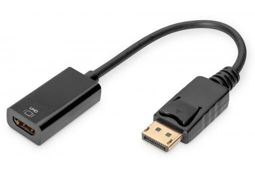 Перехідник Digitus DisplayPort > HDMI (M/F) Ultra HD (AK-340415-002-S)