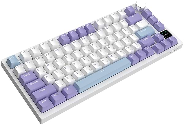 Фото - Клавиатура беспроводная игровая Ajazz AK820 Pro Flying Fish Switch (AK820PRO-FF-PWB)