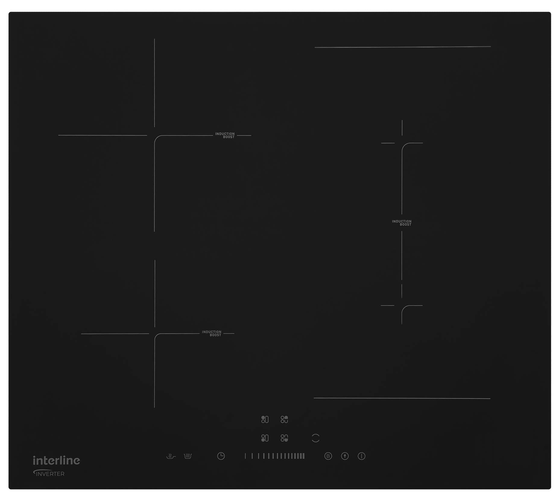 Варильна поверхня електрична Interline HIV 569 SIZ BA