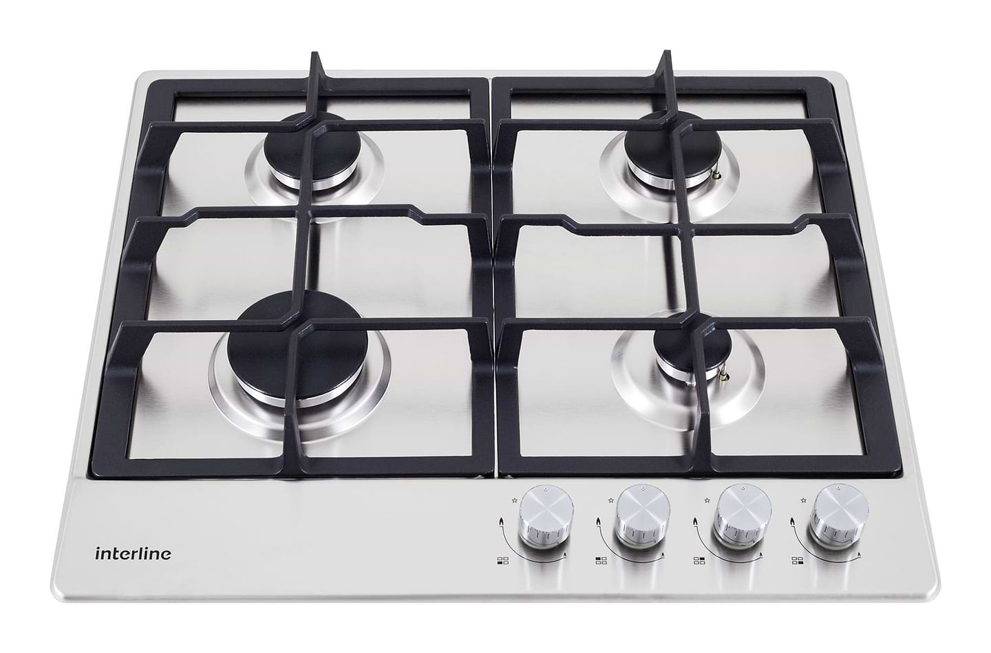 Варочная панель газовая Interline HGS 563 FGK XM - Фото 1