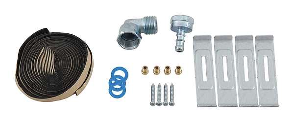 Фото - Комплект техніки Interline Варильна поверхня + Витяжка вбудована Interline HGG 764 FGT BA + DELI BL A/60/2/T