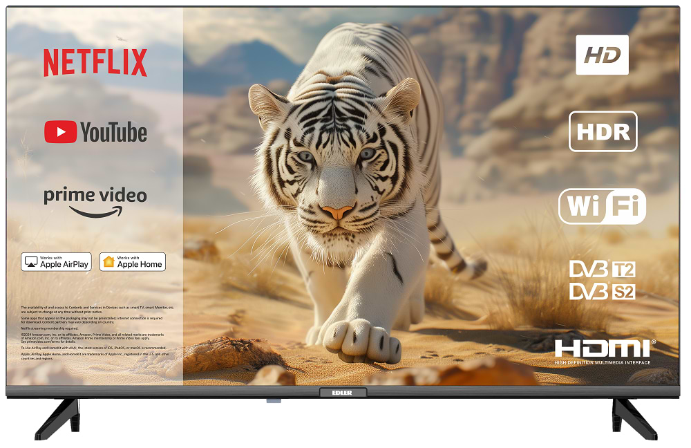 Купить Телевизор Edler AK32HHD22 W - Фото 1 Телевизор Edler AK32HHD22 W - Фото 1