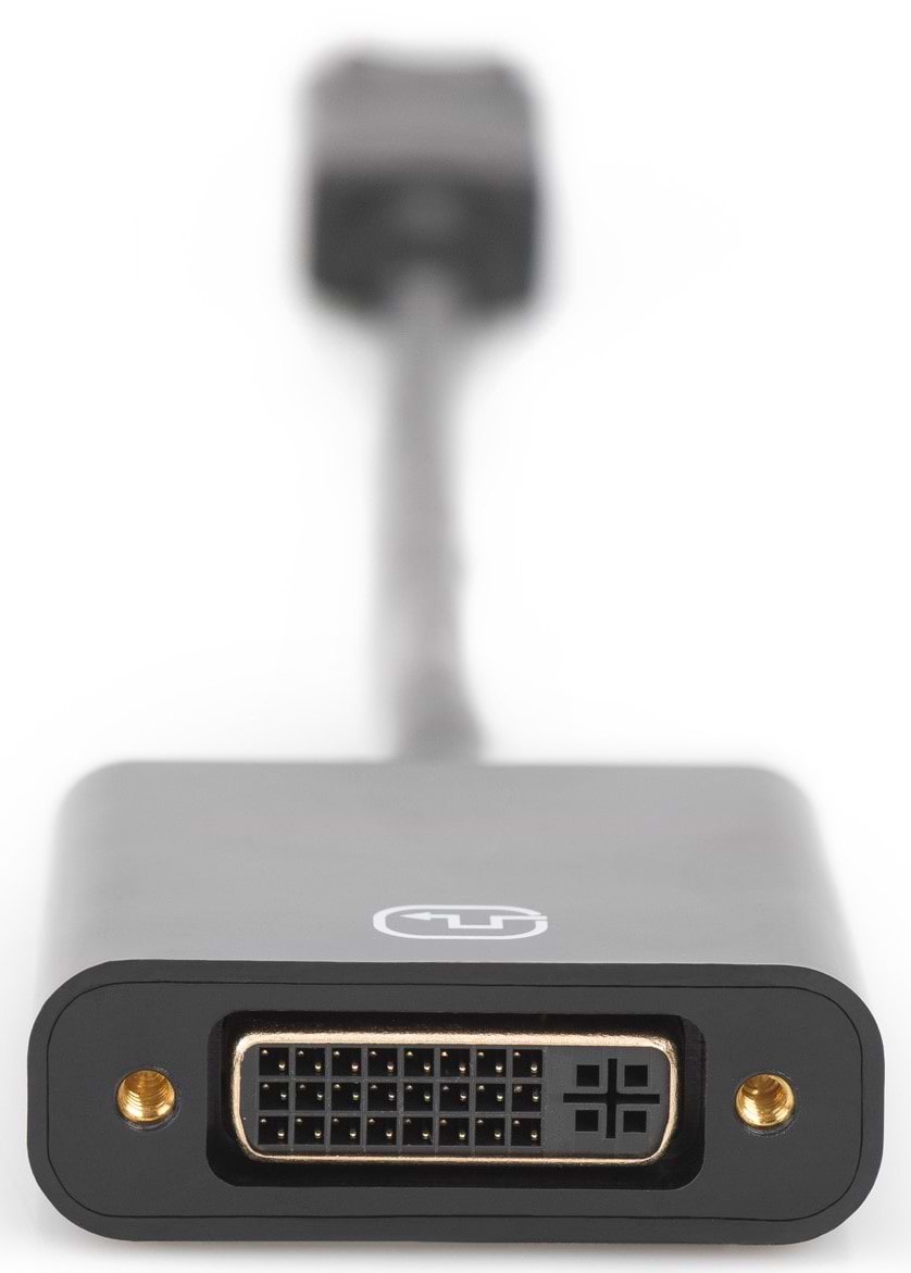 Фото - Переходник Digitus DP 1.1 - DVI Full HD, M/F 0.15м (AK-340401-001-S)