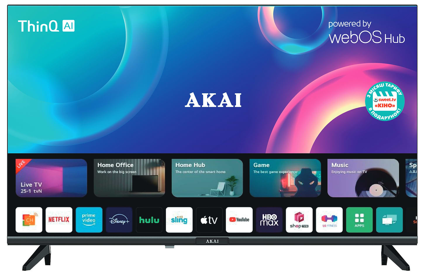 Телевизор Akai AK43FHD22W - Фото 1