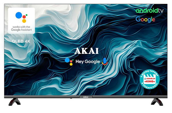 Фото - Уцінка - Телевізор Akai AK50D23QUG