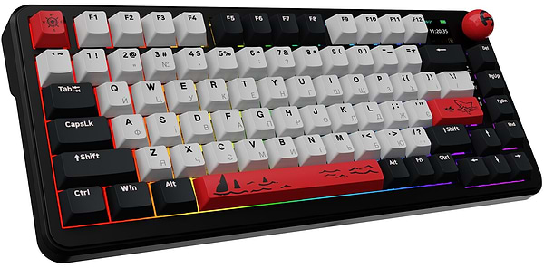 Фото - Клавіатура бездротова ігрова Ajazz AK820 MAX Avocado Switch (AK820MAX-AS-BG)