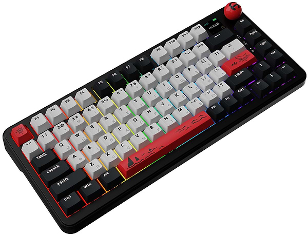 Фото - Клавіатура бездротова ігрова Ajazz AK820 MAX Avocado Switch (AK820MAX-AS-BG)