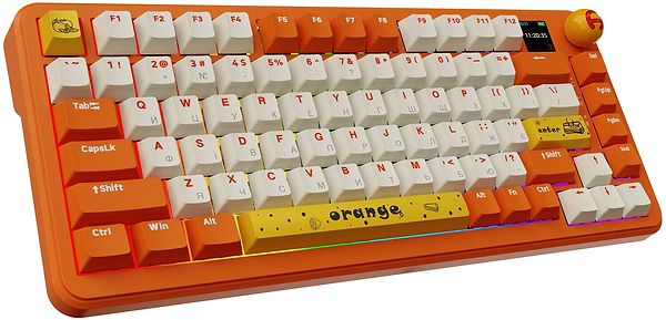 Фото - Клавіатура бездротова ігрова Ajazz AK820 MAX Avocado Switch (AK820MAX-AS-OW)