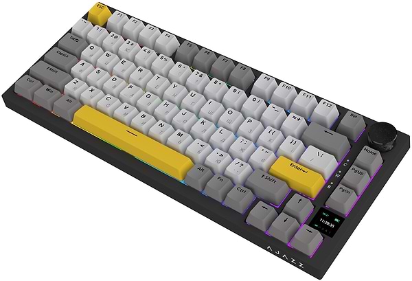Фото - Клавіатура бездротова ігрова Ajazz AK820 Pro Gift Switch (AK820PRO-G-BGY)