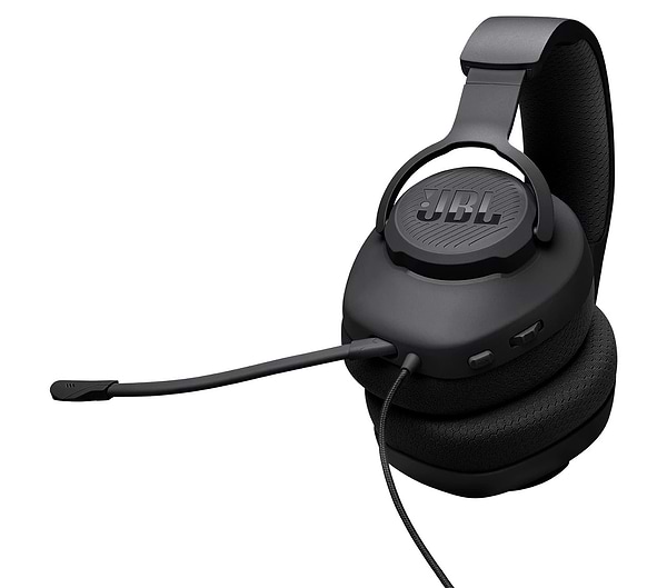 Фото - Гарнитура проводная игровая JBL Quantum 100M2 Black (JBLQTUM100M2BLK)