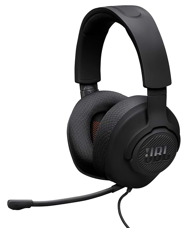 Фото - Гарнитура проводная игровая JBL Quantum 100M2 Black (JBLQTUM100M2BLK)
