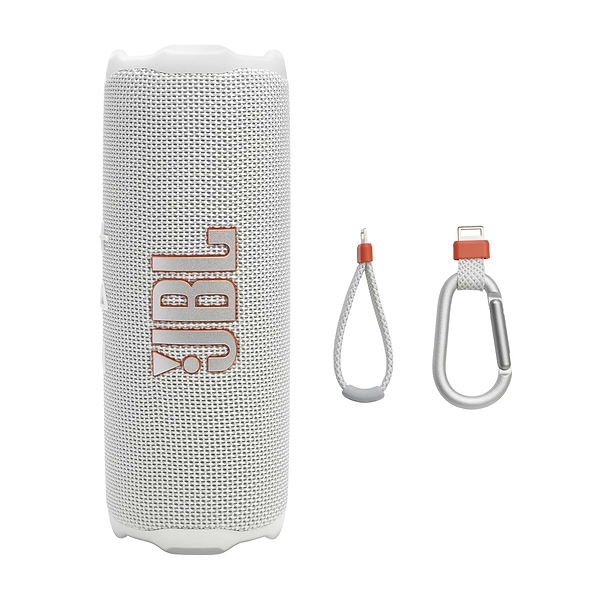 Фото - Портативна акустика JBL Flip 7 White (JBLFLIP7WHT)