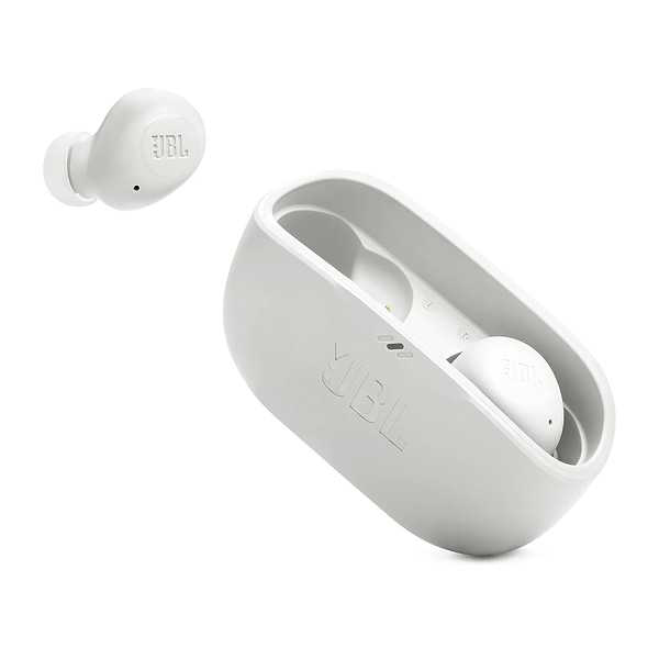 Фото - Наушники вкладыши беспроводные TWS JBL Wave Buds White (JBLWBUDSWHT)