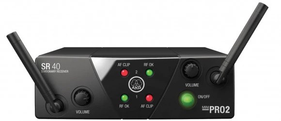 Фото - Микрофон вокальный беспроводной AKG WMS40 Mini2 Vocal Set BD US45A/C EU/US/UK