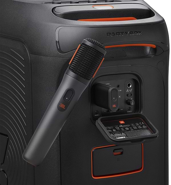 Фото - Уценка - Микрофон вокальный беспроводной JBL PartyBox Wireless Mic (JBLPBWIRELESSMIC)