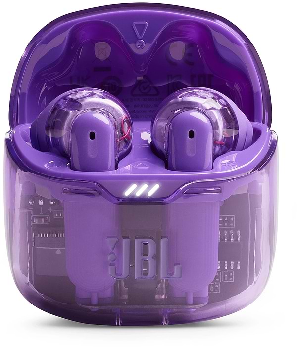 Фото - Навушники вкладиші бездротові TWS JBL Tune Flex Ghost Purple (JBLTFLEXGPUR)