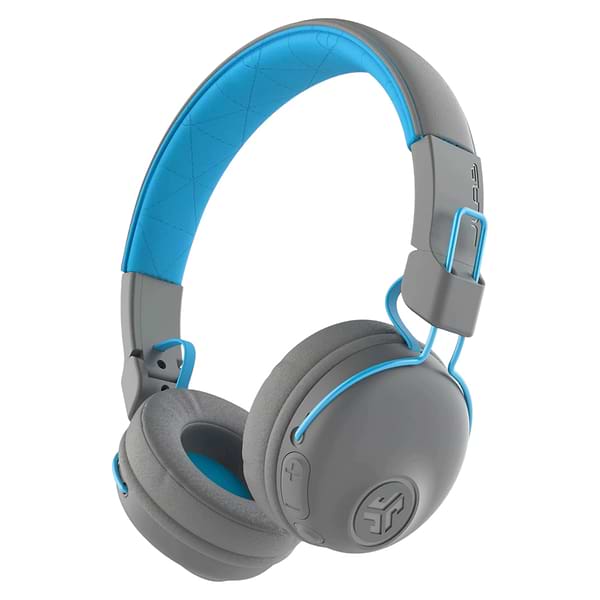 Фото - Наушники накладные беспроводные JLab Studio Graphite/Blue (IEUHBASTUDIORGRYBLU4)