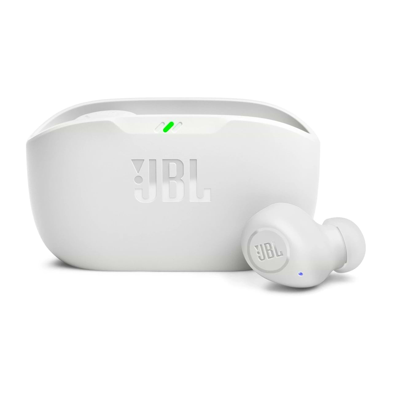 Наушники вкладыши беспроводные TWS JBL Wave Buds White (JBLWBUDSWHT) - Фото 1