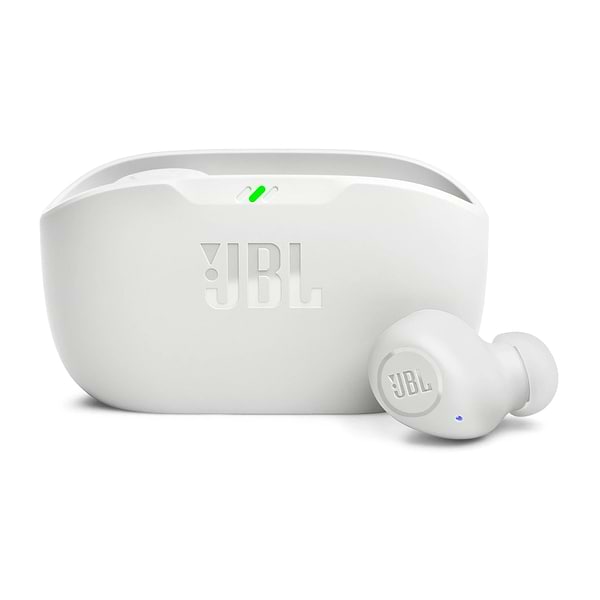 Фото - Наушники вкладыши беспроводные TWS JBL Wave Buds White (JBLWBUDSWHT)