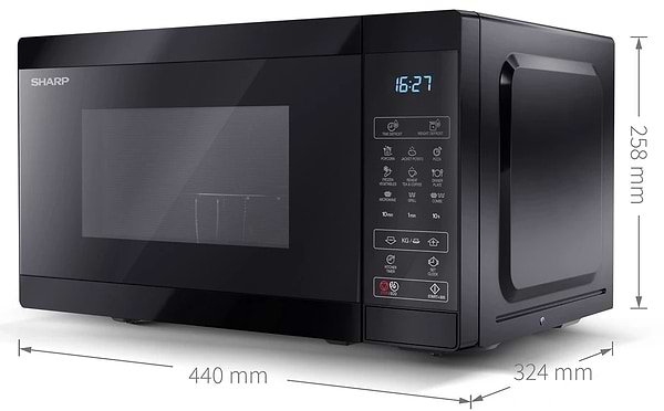 Фото - Микроволновая печь (СВЧ) Sharp YC-MG02E-B