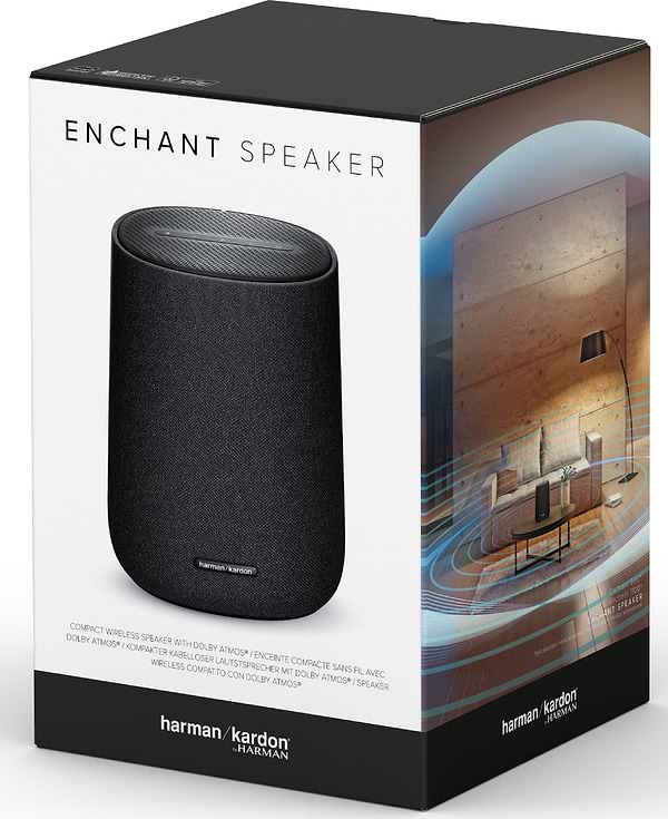 Фото - Портативна акустика Harman/Kardon HKENCHSPKBLKEP