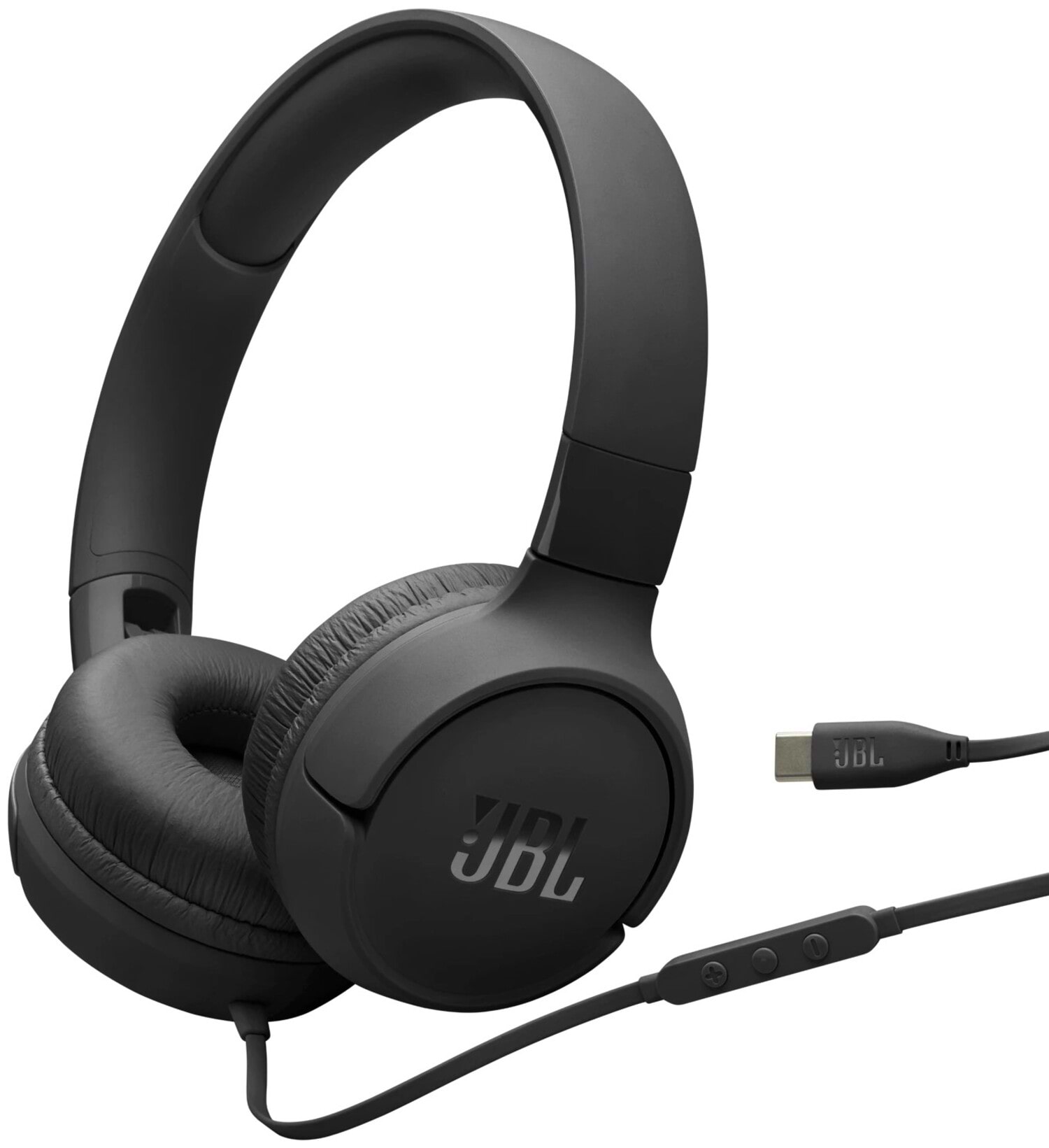 Наушники накладные проводные JBL Tune 520C USB-C Black (JBLT520CBLK) - Фото 1